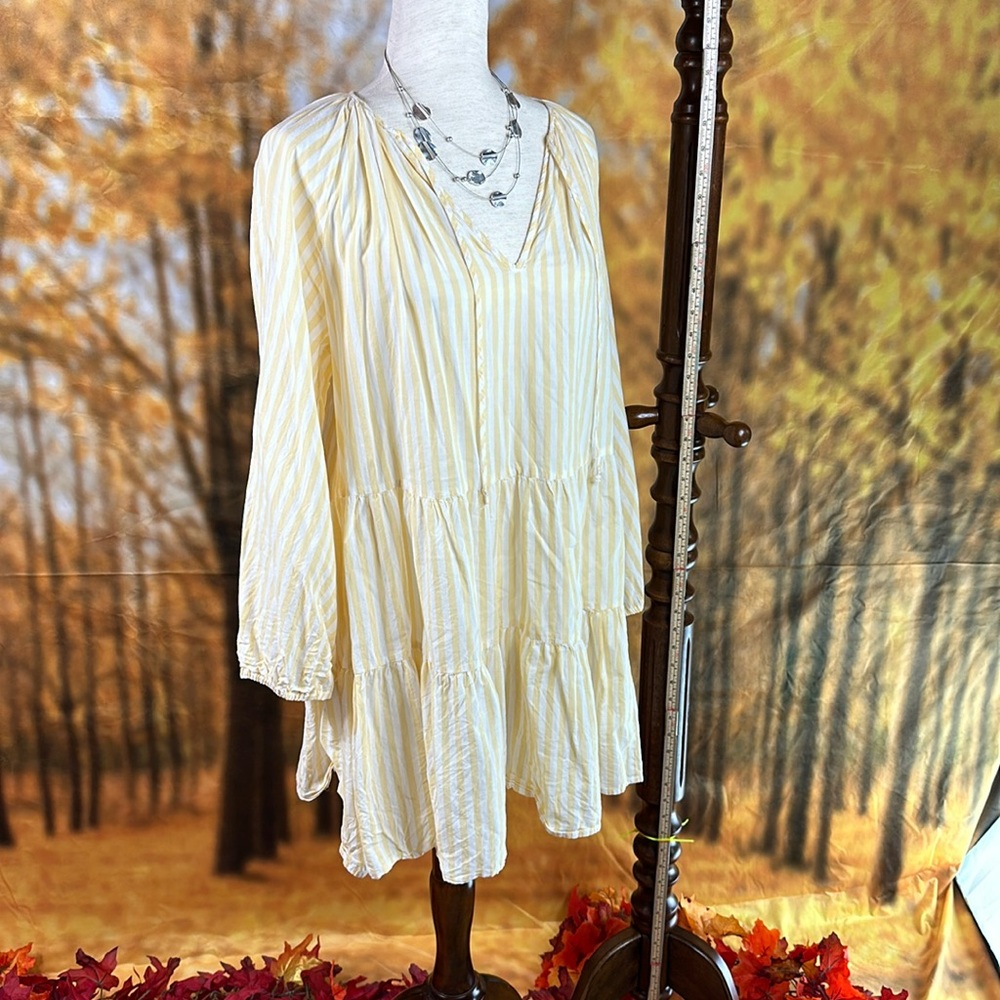 Full light and fun summer top, tiered out could be beach coverup too